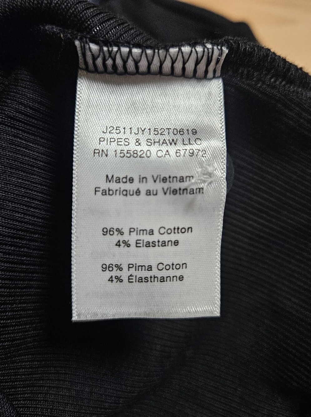 VERONICA BEARD Jasminah Ribbed Button Front Ruched Top in Black Medium - Picture 7 of 10